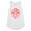 Women's Flamingo Garden Sleeveless High-Low Crusher Tank -Clothes Style Shop Womens Flamingo Garden Sleeveless HighLow Crusher Tank 82991 1 lg