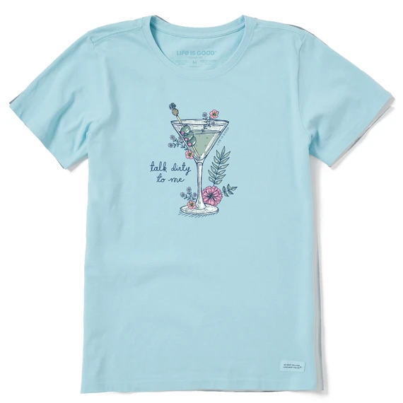 Women's Floral Dirty Martini Short SleeveTee 3 Women's Floral Dirty Martini Short SleeveTee