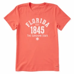 Womens Florida 1845 Crusher-Lite Crew