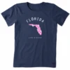Women's Florida Daisies Crusher Tee -Clothes Style Shop Womens Florida Daisies Crusher Tee 85885 1 lg