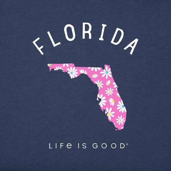 Women's Florida Daisies Crusher Tee 4 Women's Florida Daisies Crusher Tee - Image 2