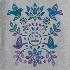 Women's Folk Art Garden Tie Dye Sleeveless High-Low Crusher Tank -Clothes Style Shop Womens Folk Art Garden Tie Dye Sleeveless HighLow Crusher Tank 116701 2 lg