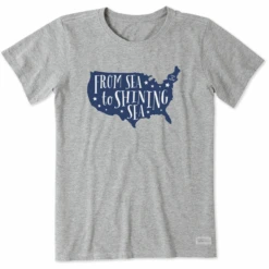 Women's From Sea To Shining Sea Short SleeveTee