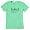 Women's Funner Defined Short SleeveTee -Clothes Style Shop Womens Funner Defined Short Sleeve Crusher Tee 107122 1 lg