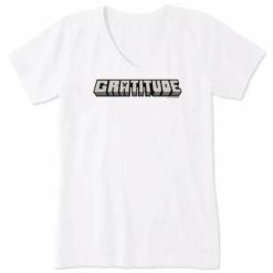Women's Game For Gratitude Short SleeveVee