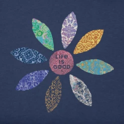 Women's Global Flower High-Low Crusher Tank -Clothes Style Shop Womens Global Flower High Low Crusher Tank 77190 2 lg