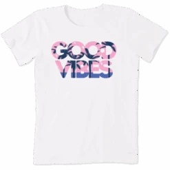 Women's Good Vibes Beach Crusher Tee