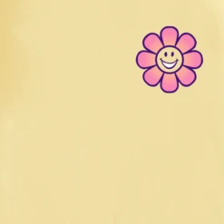 Women's Groovy Happy DazeCrusher Tee -Clothes Style Shop Womens Groovy Happy Daze Short Sleeve Crusher Tee 122550 3 lg