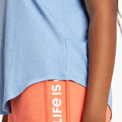 Women's Happiness Sunset Waves Active Tank -Clothes Style Shop Womens Happiness Sunset Waves Active Tank 89618 4 lg