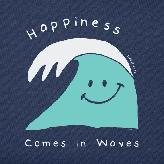 Women's Happy WaveBoxy Crusher Tee 4 Women's Happy WaveBoxy Crusher Tee - Image 2