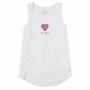 Women's Heart High-Low Crusher Tank