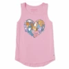 Women's Heart Of Cats High-Low Crusher Tank -Clothes Style Shop Womens Heart of Cats HighLow Crusher Tank 83829 1 lg