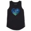 Women's Heavenly Heart High-Low Crusher Tank -Clothes Style Shop Womens Heavenly Heart High Low Crusher Tank 94931 1 lg
