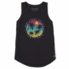 Women's Here Comes The Sun Palms Sleeveless High-LowTank