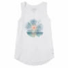 Women's Hibiscus Sail Sleeveless High-LowTank