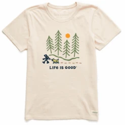 Women's Hiking Through The Woods Short Sleeve Tee