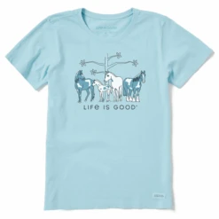 Women's Horse In The Woods Short SleeveTee