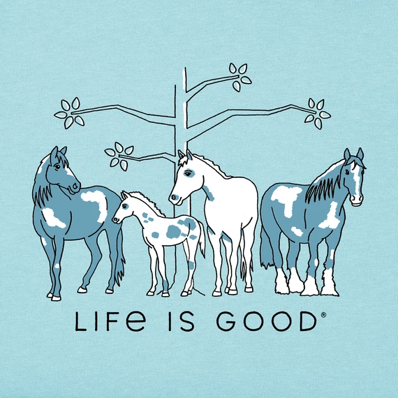 Women's Horse In The Woods Short SleeveTee 4 Women's Horse In The Woods Short SleeveTee - Image 2