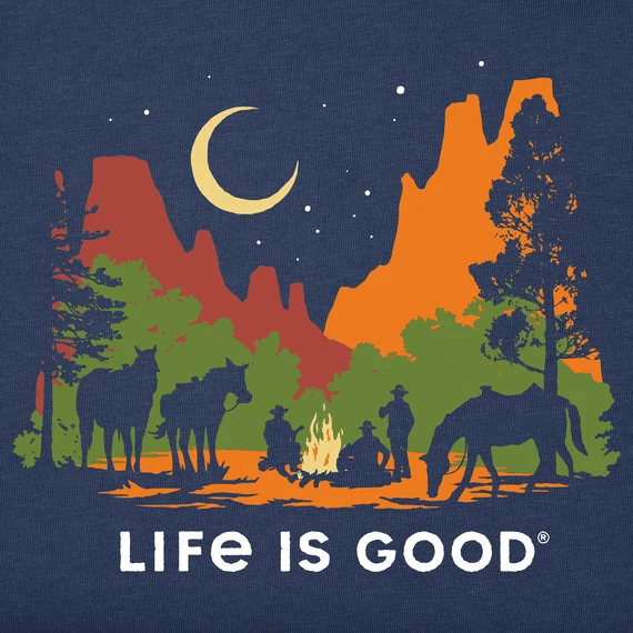 Women's Horsing Around The Campfire Crusher Tee 4 Women's Horsing Around The Campfire Crusher Tee - Image 2