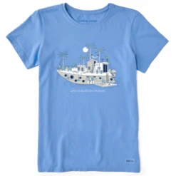 Women's House Boat Short SleeveTee