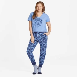 Women's Hummingbirds Mirror Snuggle Up Relaxed Sleep Vee 9 Women's Hummingbirds Mirror Snuggle Up Relaxed Sleep Vee -Clothes Style Shop Womens Hummingbirds Mirror Snuggle Up Relaxed Sleep Vee 99688 4 lg