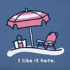 Women's I Like It Here High-Low Crusher Tank 5 Women's I Like It Here High-Low Crusher Tank -Clothes Style Shop Womens I Like It Here High Low Crusher Tank 94934 2 lg