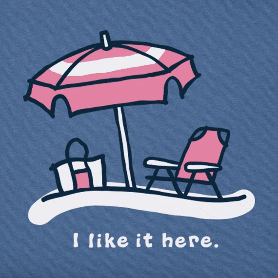 Women's I Like It Here High-Low Crusher Tank 4 Women's I Like It Here High-Low Crusher Tank - Image 2