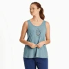 Women's Joy Turtle Textured Slub Tank