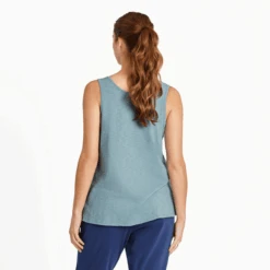 Women's Joy Turtle Textured Slub Tank -Clothes Style Shop Womens Joy Turtle Textured Slub Tank 89691 3 lg