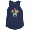Women's Just Add Water Beach Scenic Turtle Sleeveless High-LowTank
