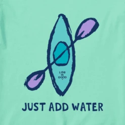 Women's Just Add Water Kayak High-Low Crusher Tank -Clothes Style Shop Womens Just Add Water Kayak High Low Crusher Tank 71881 2 lg