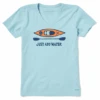 Women's Just Add Water Kayak And Paddle Short Sleeve Vee