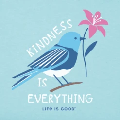 Women's Kindness Is Everything Bird High-Low Crusher Tank -Clothes Style Shop Womens Kindness is Everything Bird High Low Crusher Tank 94927 2 lg