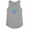 Women's Kindness Is Free Evaporating Heart Sleeveless High-LowTank