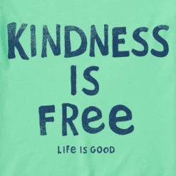 Women's Kindness Is Free Sleeveless High-LowTank -Clothes Style Shop Womens Kindness is Free Sleeveless HighLow CrusherLITE Tank 114297 2 lg