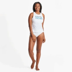 Clothes Style Shop -Clothes Style Shop Womens LIG Colorblock Stack High Neck Tankini Swimsuit Top LG12404T 2 lg