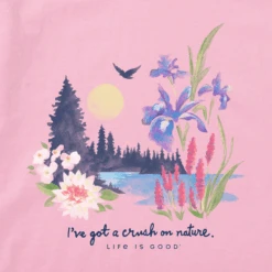 Women's Lakescape Crush On Nature Sleeveless High-Low Crusher Tank -Clothes Style Shop Womens Lakescape Crush on Nature Sleeveless HighLow Crusher Tank 82986 2 lg