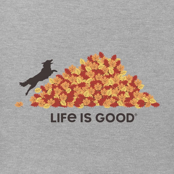 Women's Leaf Jump Long Sleeve Crusher Tee 4 Women's Leaf Jump Long Sleeve Crusher Tee - Image 2