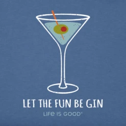 Women's Let The Fun Be Gin Martini Sleeveless High-Low Crusher Tank -Clothes Style Shop Womens Let the Fun Be Gin Martini Sleeveless HighLow Crusher Tank 93199 2 lg