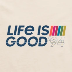 Women's Life Is Good 94 Retro Crusher-LITE Tee -Clothes Style Shop Womens Life is Good 94 Retro CrusherLITE Tee 82375 2 lg