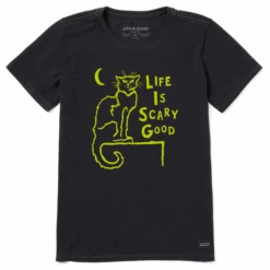 Women's Life Is Scary GoodCrusher Tee