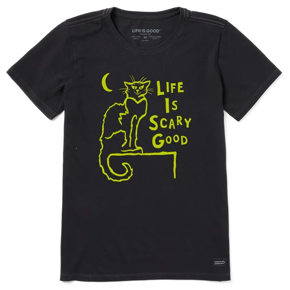 Women's Life Is Scary GoodCrusher Tee 3 Women's Life Is Scary GoodCrusher Tee