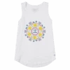 Women's Lily Tulip Circle High-Low Crusher Tank