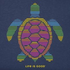 Women's Linear Turtle Sleeveless High-LowTank -Clothes Style Shop Womens Linear Turtle Sleeveless HighLow Crusher Tank 114074 2 lg