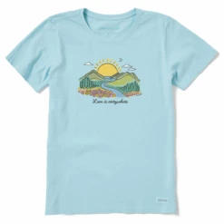 Women's Love Is Everywhere SunriseCrusher Tee