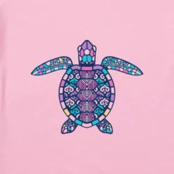 Women's Mandala Turtle Sleeveless High-Low Crusher Tank -Clothes Style Shop Womens Mandala Turtle Sleeveless HighLow Crusher Tank 93468 2 lg