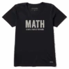 Women's Math Is Not A Four Letter Word Crusher Vee
