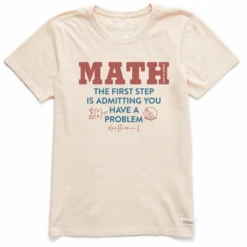 Women's Math Problem Short SleeveTee