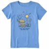 Women's May The Forest Be With You Mushrooms Short SleeveTee -Clothes Style Shop Womens May the Forest be With You Mushrooms Short Sleeve CrusherLITE Tee 106101 1 lg