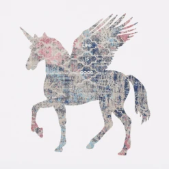 Women's Metaphysical Unicorn High-Low Crusher Tank -Clothes Style Shop Womens Metaphysical Unicorn High Low Crusher Tank 77184 2 lg